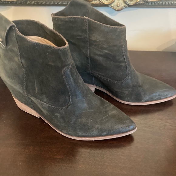 Sigerson Morrison suede structured booties - Picture 5 of 5